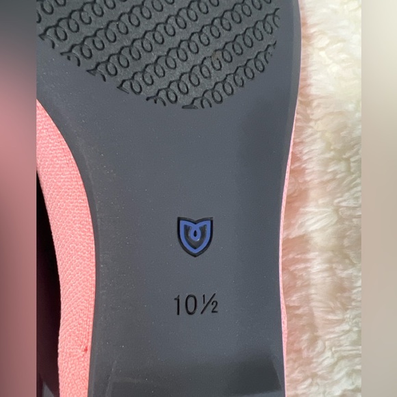 Rothy’s The Point Flat Pink Carnation Knit Ballet Flats Size 10.5 New NWOB - Picture 7 of 10